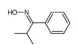 2-methyl-1-phenyl-propan-1-one oxime Structure