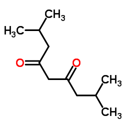 2,8-二甲基-4,6-壬二酮结构式