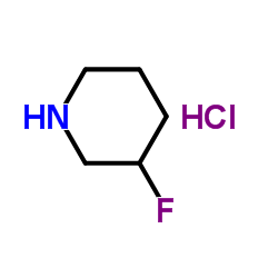 3-Fluoropiperidine hydrochloride Structure