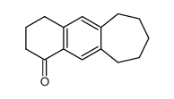 2,3,4,6,7,8,9,10-octahydro-1H-cyclohepta[b]naphthalen-1-one Structure