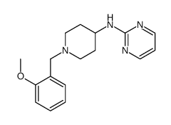 N-[1-[(2-methoxyphenyl)methyl]piperidin-4-yl]pyrimidin-2-amine Structure