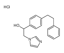 alpha-[4-(phenethyl)phenyl]-1H-imidazol-1-ethanol monohydrochloride结构式