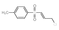 Benzene,1-[(3-chloro-1-propen-1-yl)sulfonyl]-4-methyl-结构式