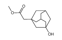 3-hydroxyadamantane-1-acetic acid methyl ester Structure