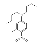 N,N-二丁基-3-甲基-4-硝基苯胺结构式