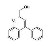4-(2-chlorophenyl)-4-phenylbut-3-en-1-ol Structure