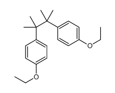 1-ethoxy-4-[3-(4-ethoxyphenyl)-2,3-dimethylbutan-2-yl]benzene Structure