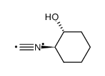 trans-2-isocyano-1-cyclohexanol结构式