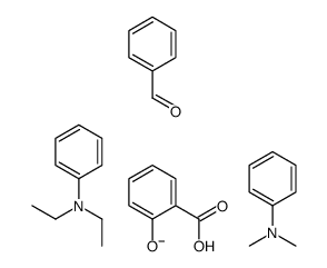 benzaldehyde,2-carboxyphenolate,N,N-diethylaniline,N,N-dimethylaniline Structure