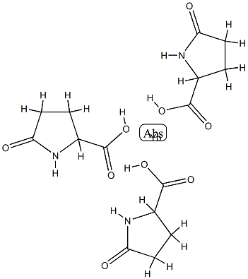 tris(5-oxo-DL-prolinato-N1,O2)ytterbium structure