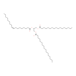 1,3-Diheptadecanoyl-2-Oleoyl Glycerol Structure
