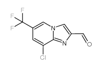 8-chloro-6-(trifluoromethyl)imidazo[1,2-a]pyridine-2-carbaldehyde Structure