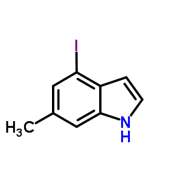 4-Iodo-6-methyl-1H-indole Structure
