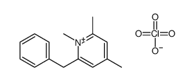 2-benzyl-1,4,6-trimethylpyridin-1-ium,perchlorate Structure