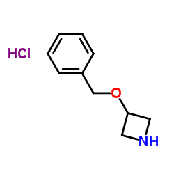 3-(苄氧基)氮杂环丁烷盐酸盐结构式