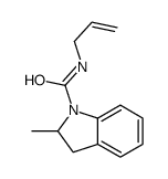 2-methyl-N-prop-2-enyl-2,3-dihydroindole-1-carboxamide Structure