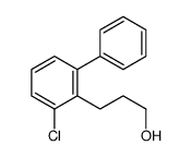 3-(2-chloro-6-phenylphenyl)propan-1-ol结构式