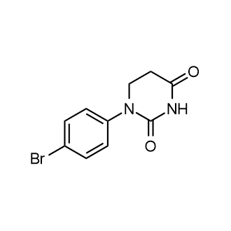 1-(4-溴苯基)二氢嘧啶-2,4(1H,3H)-二酮结构式