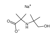 sodium 2-[2-methyl-1-hydroxy-2-propylamino]-2-methylpropionate Structure