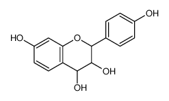 2-(4-hydroxyphenyl)-3,4-dihydro-2H-chromene-3,4,7-triol结构式