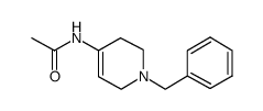 N-(1-benzyl-1,2,3,6-tetrahydro-pyridin-4-yl)-acetamide Structure