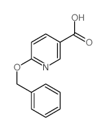 6-phenylmethoxypyridine-3-carboxylic acid structure