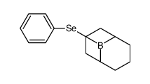 9-phenylselanyl-9-borabicyclo[3.3.1]nonane Structure