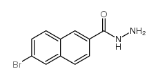 6-溴-2-萘并肼结构式