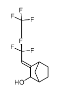 3-(1,1,1,3,3,3-hexafluoropropan-2-ylidene)bicyclo[2.2.1]heptan-2-ol结构式