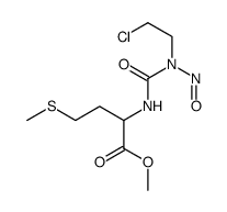 methyl (2S)-2-[[2-chloroethyl(nitroso)carbamoyl]amino]-4-methylsulfanylbutanoate Structure