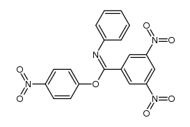 4-nitrophenyl 3,5-dinitro-N-phenylbenzimidate结构式