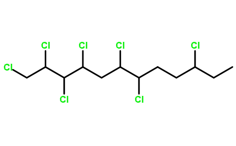 Chlorinated Paraffin Structure