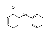 6-phenylselanylcyclohex-2-en-1-ol结构式