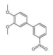 1,2-dimethoxy-4-(3-nitrophenyl)benzene Structure