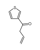 1-(thiophen-3-yl)but-3-en-1-one结构式