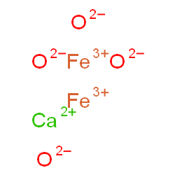 calcium diiron tetraoxide结构式