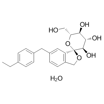 Tofogliflozin (hydrate) Structure