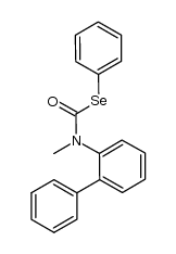 Se-phenyl [1,1'-biphenyl]-2-yl(methyl)carbamoselenoate Structure