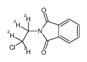 2-(2-chloro-1,1,2,2-tetradeuterioethyl)isoindole-1,3-dione结构式