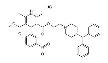 manidipine hydrochloride结构式