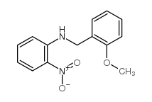 (2-Methoxy-benzyl)-(2-nitro-phenyl)-amine结构式