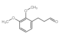 3-(2,3-二甲氧基-苯基)-丙醛结构式