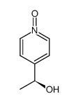 4-Pyridinemethanol,alpha-methyl-,1-oxide,(S)-(9CI) structure