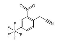 3-nitro(pentafluorosulfanyl)benzene Structure