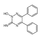 3-Amino-5,6-diphenyl-1,2,4-triazine-2-oxide Structure