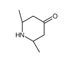 (2S,6R)-2,6-二甲基哌啶-4-酮结构式