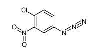 4-AZIDO-1-CHLORO-2-NITROBENZENE结构式