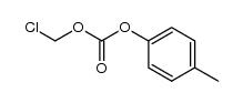 chloromethyl p-tolyl carbonate Structure