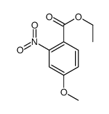 4-甲氧基-2-硝基苯甲酸乙酯结构式