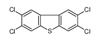2,3,7,8-tetrachlorodibenzothiophene Structure